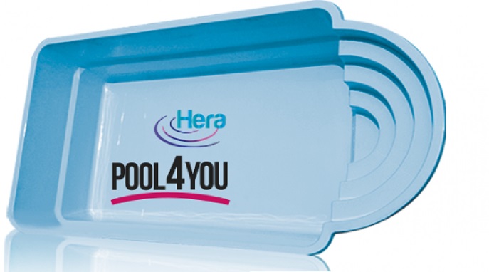 Стекловолоконный бассейн Pool4you Hera Стекловолоконный бассейн Pool4you Hera